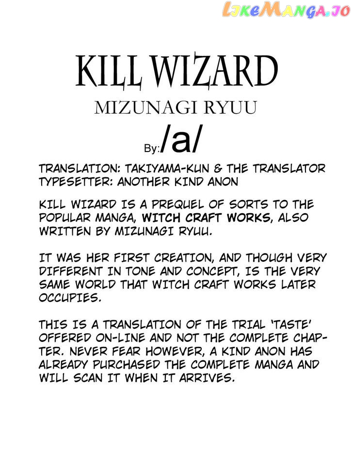 Kill Wizard chapter 1.1 - page 2