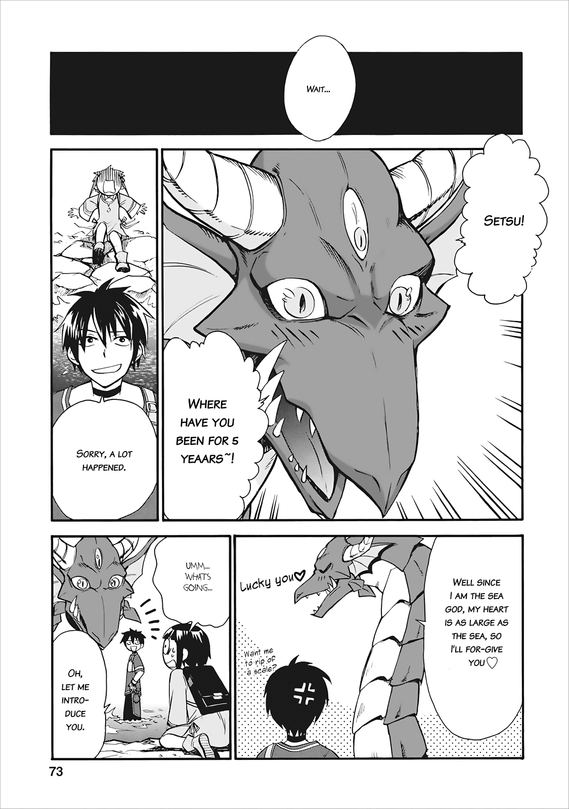 Isekai Shoukan wa Nidome Desu chapter 3 - page 5