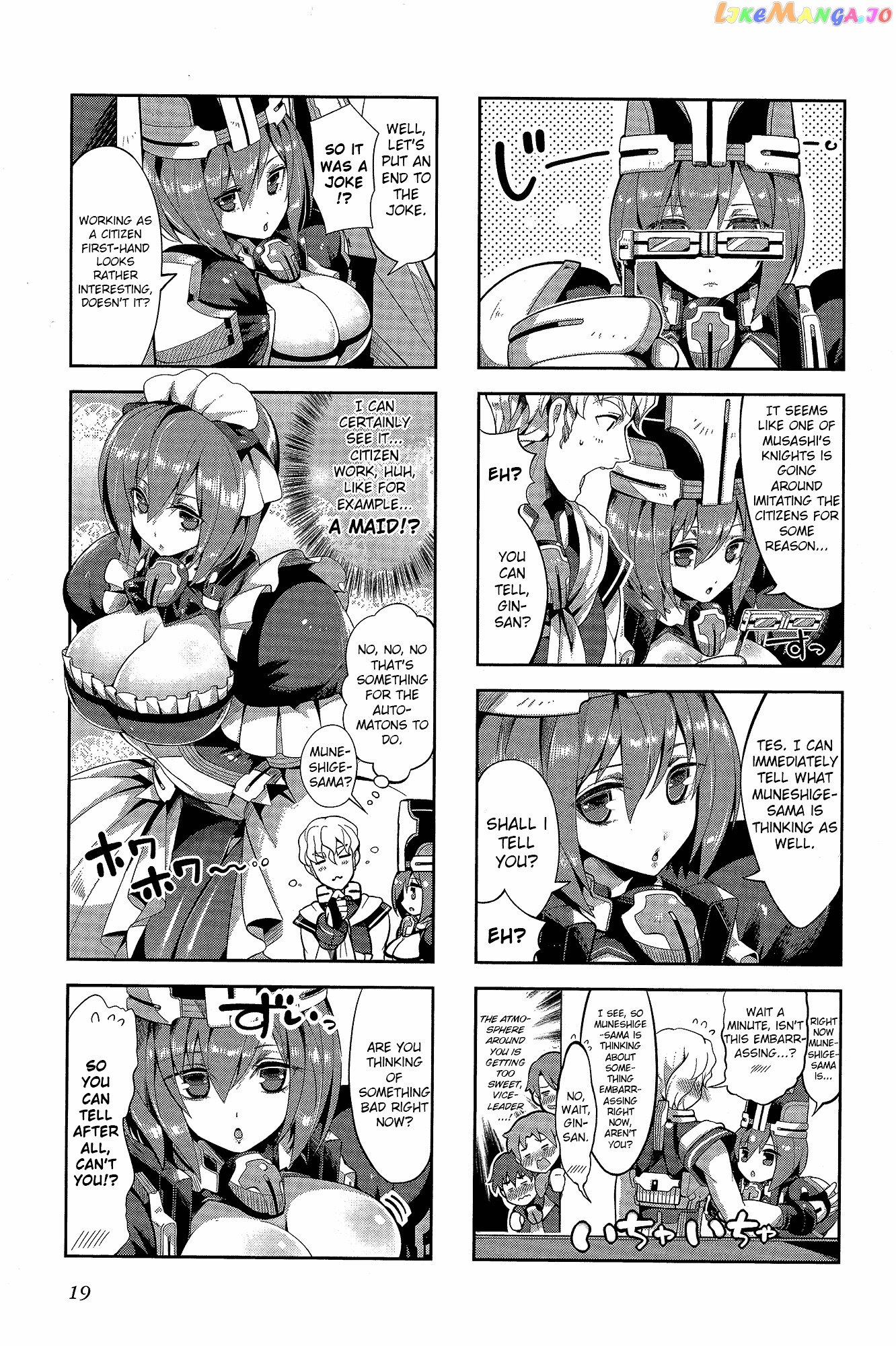 Kyoukai Senjou no Horizon - Official 4koma Anthology chapter 1 - page 19