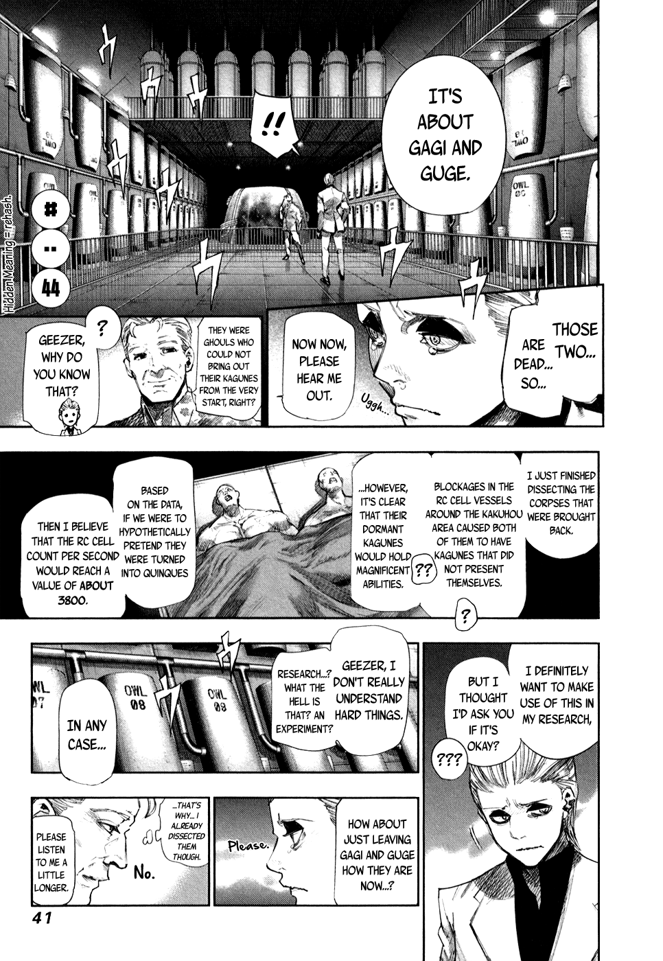 Tokyo Ghoul:re chapter 44 - page 2