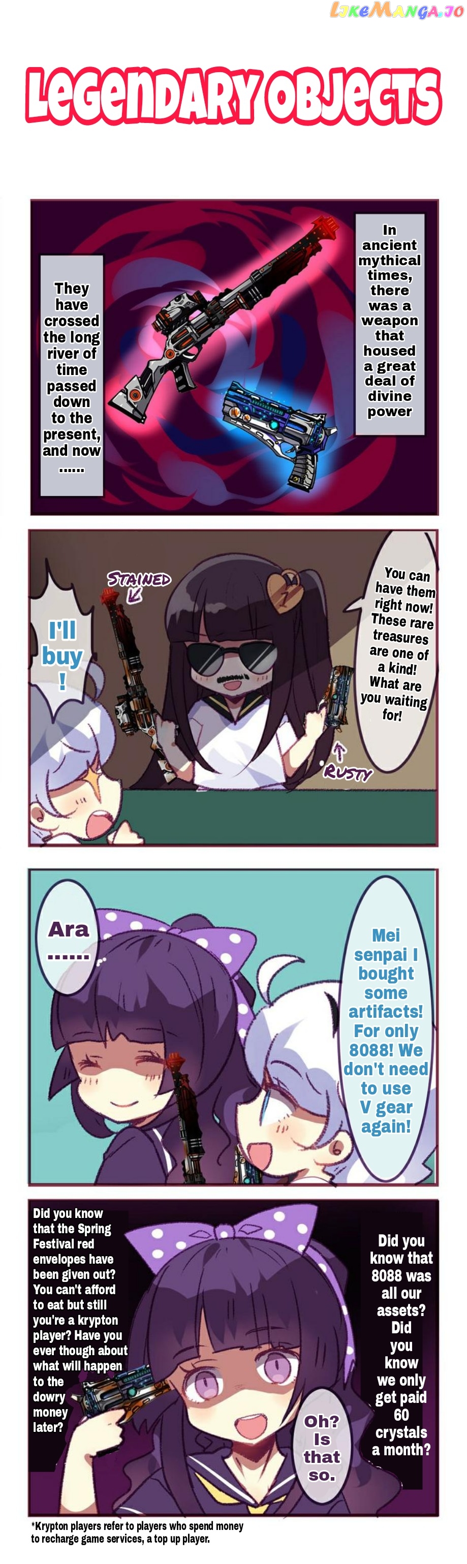 Houkai Gakuen 4 Koma chapter 77 - page 1