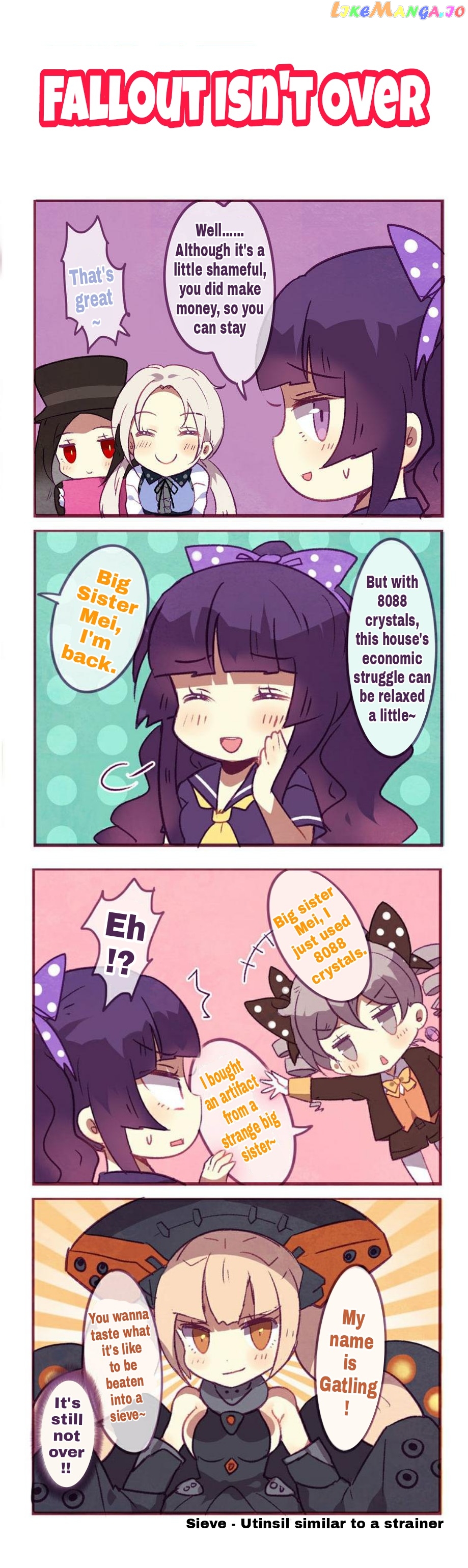 Houkai Gakuen 4 Koma chapter 79 - page 4