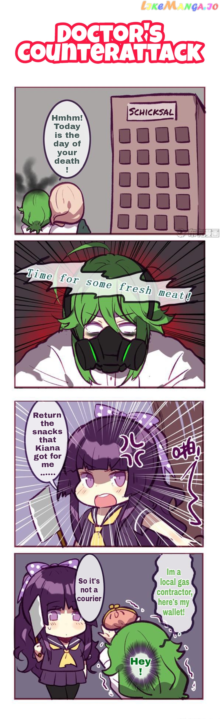 Houkai Gakuen 4 Koma chapter 159 - page 4