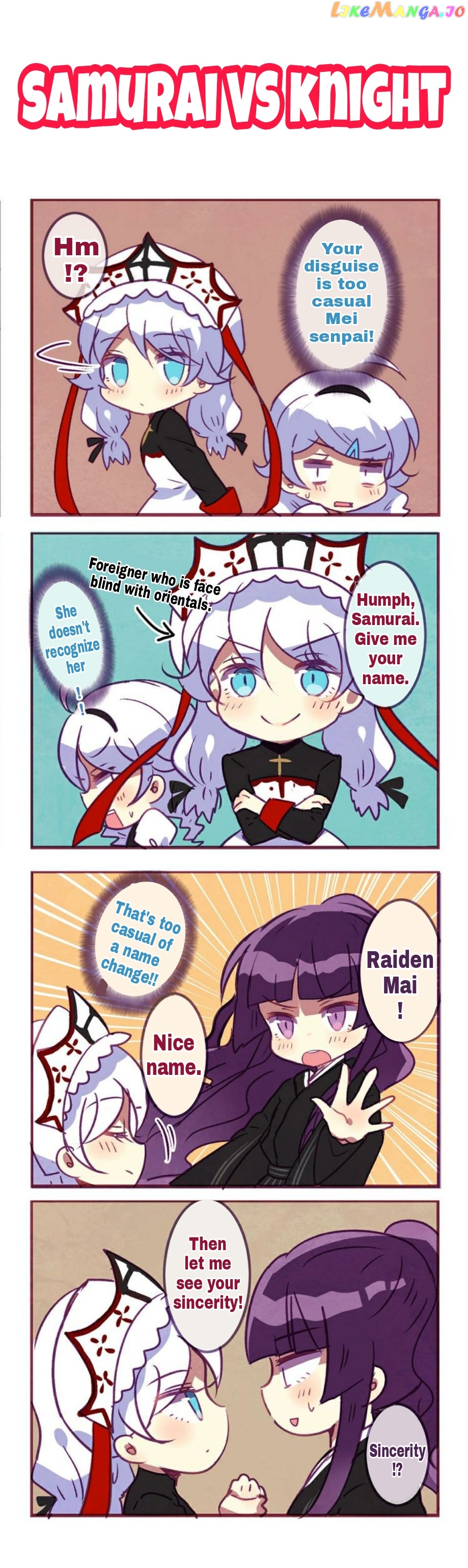 Houkai Gakuen 4 Koma chapter 84 - page 2