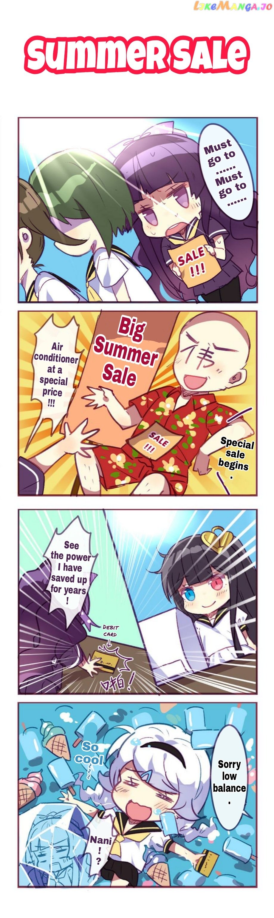 Houkai Gakuen 4 Koma chapter 96 - page 2