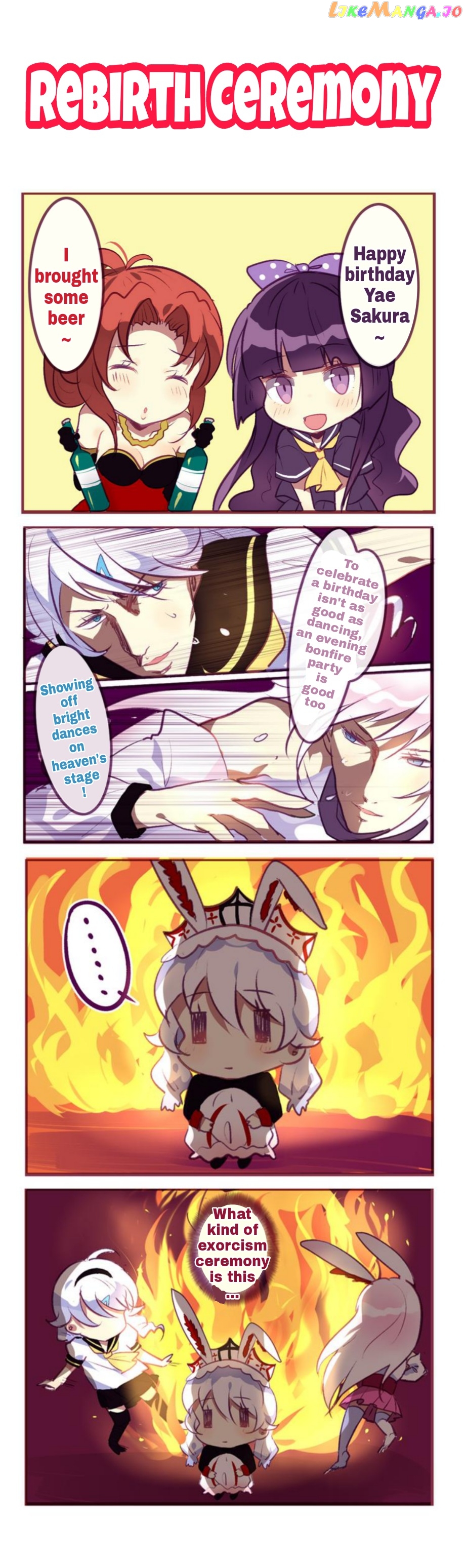 Houkai Gakuen 4 Koma chapter 99 - page 4