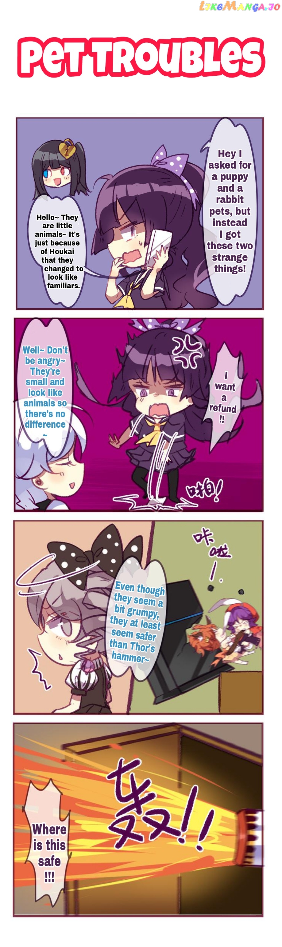 Houkai Gakuen 4 Koma chapter 100 - page 2