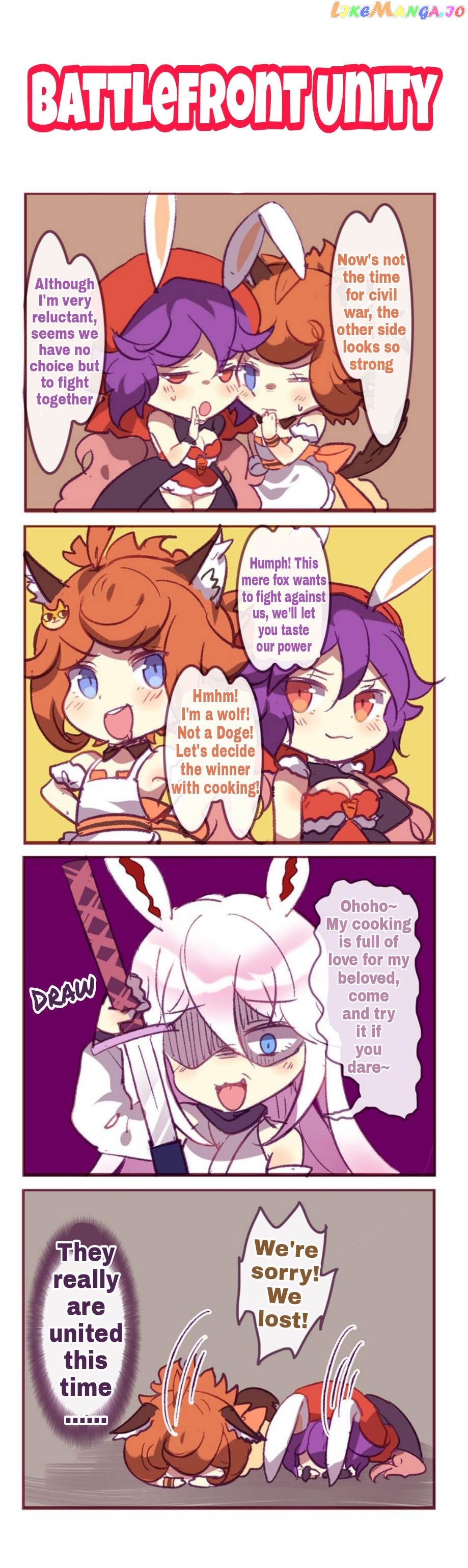 Houkai Gakuen 4 Koma chapter 102 - page 2