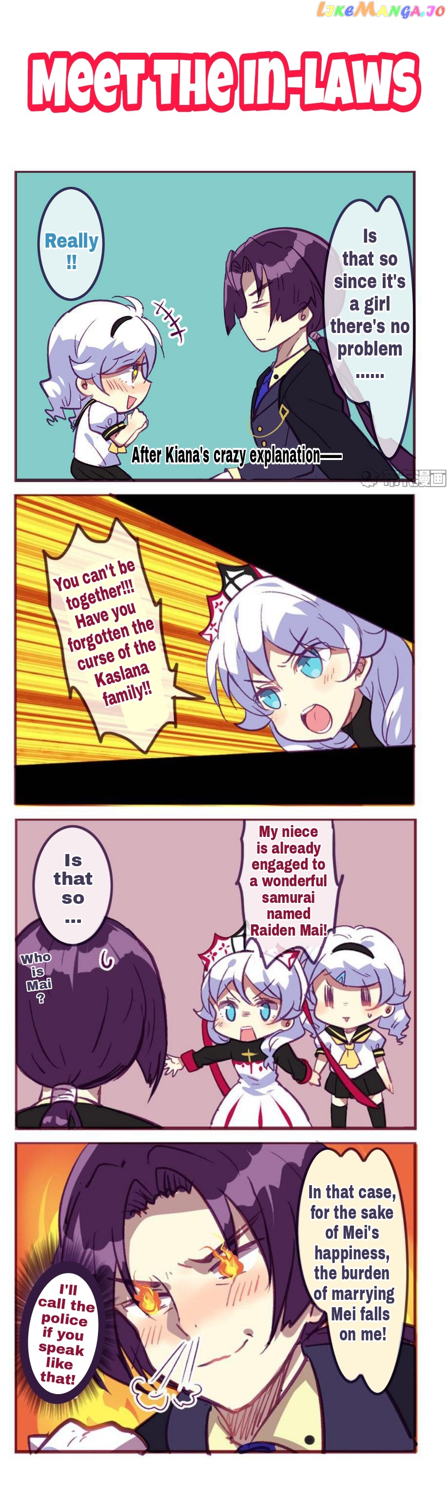 Houkai Gakuen 4 Koma chapter 109 - page 3