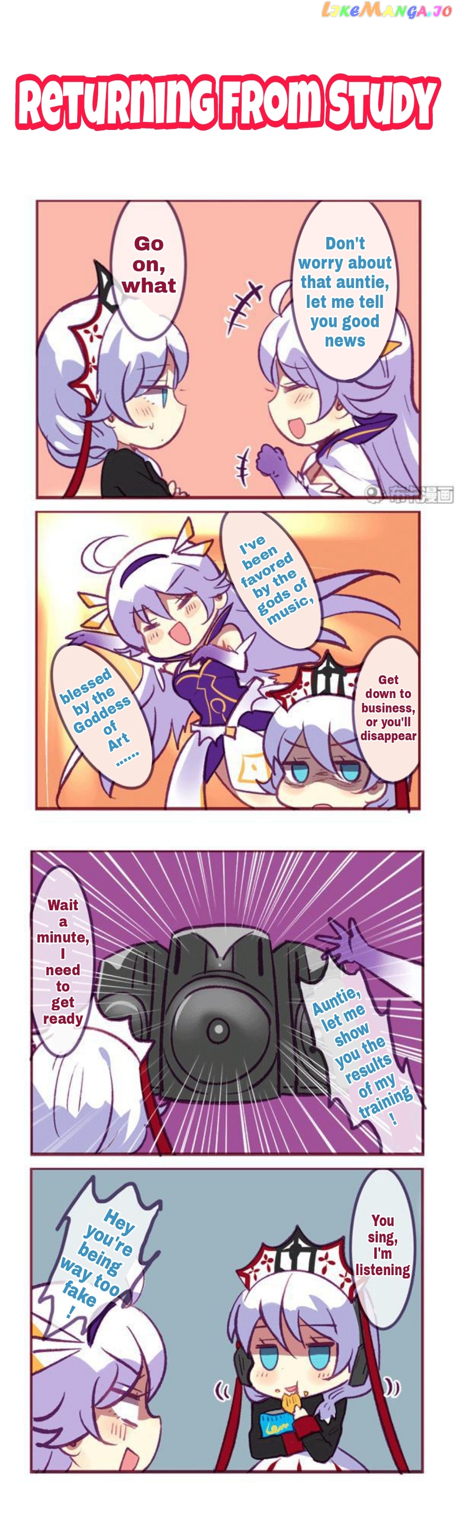 Houkai Gakuen 4 Koma chapter 127 - page 4