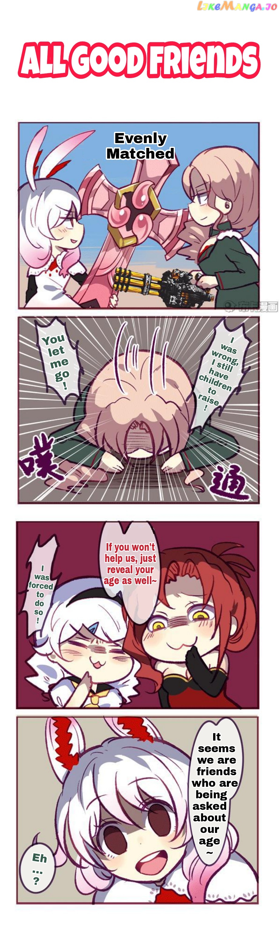 Houkai Gakuen 4 Koma chapter 131 - page 3