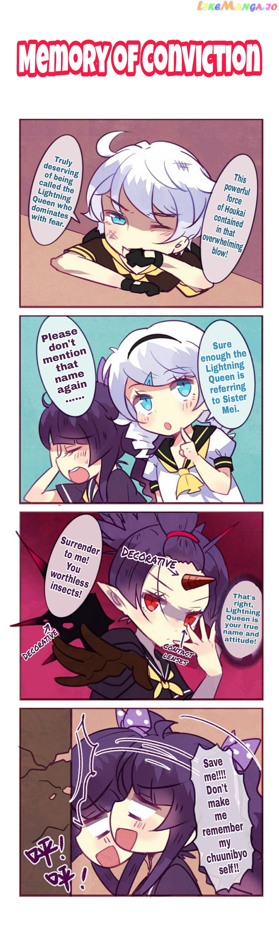 Houkai Gakuen 4 Koma chapter 64 - page 2