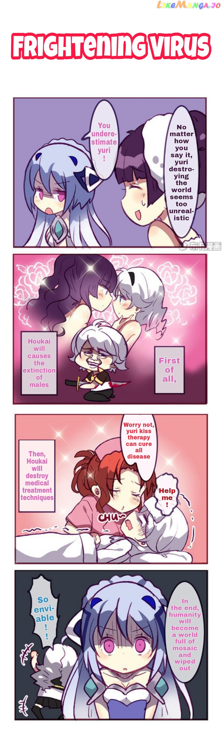 Houkai Gakuen 4 Koma chapter 144 - page 3