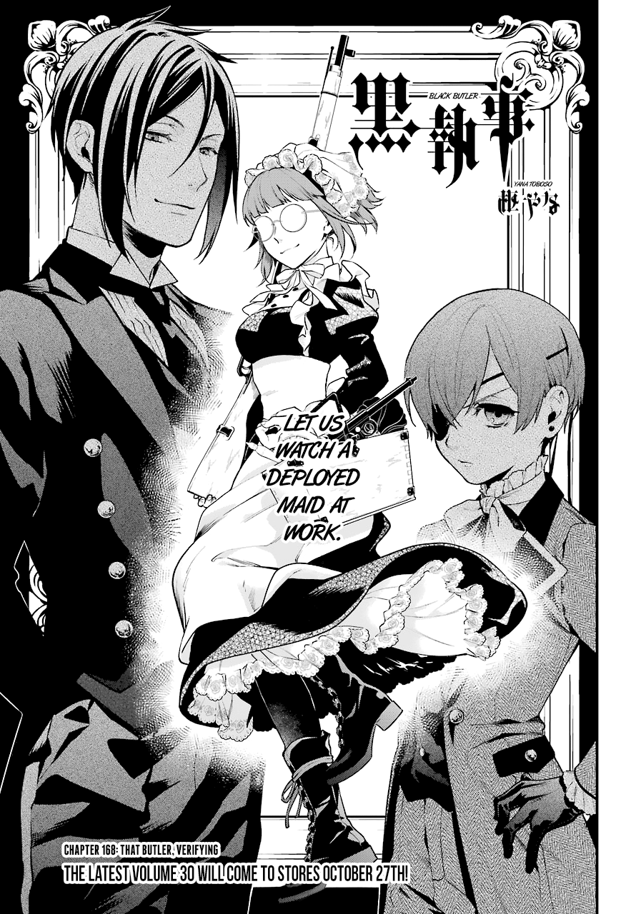 Kuroshitsuji chapter 168 - page 1