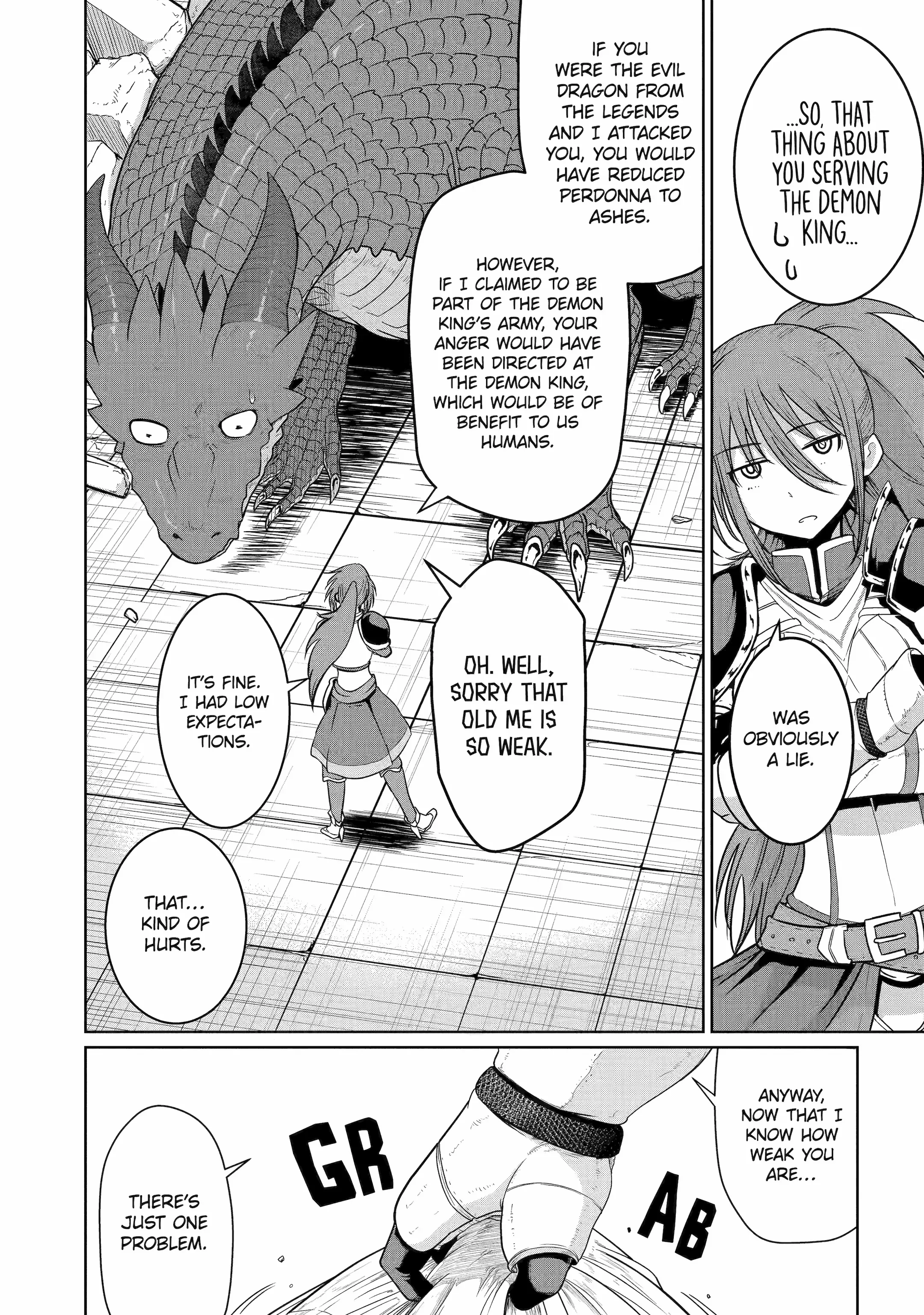 Yowai 5000-Nen No Soushoku Dragon, Iwarenaki Jaryuu Nintei Yada Kono Ikenie, Hito No Hanashi O Kiite Kurenai chapter 4 - page 37