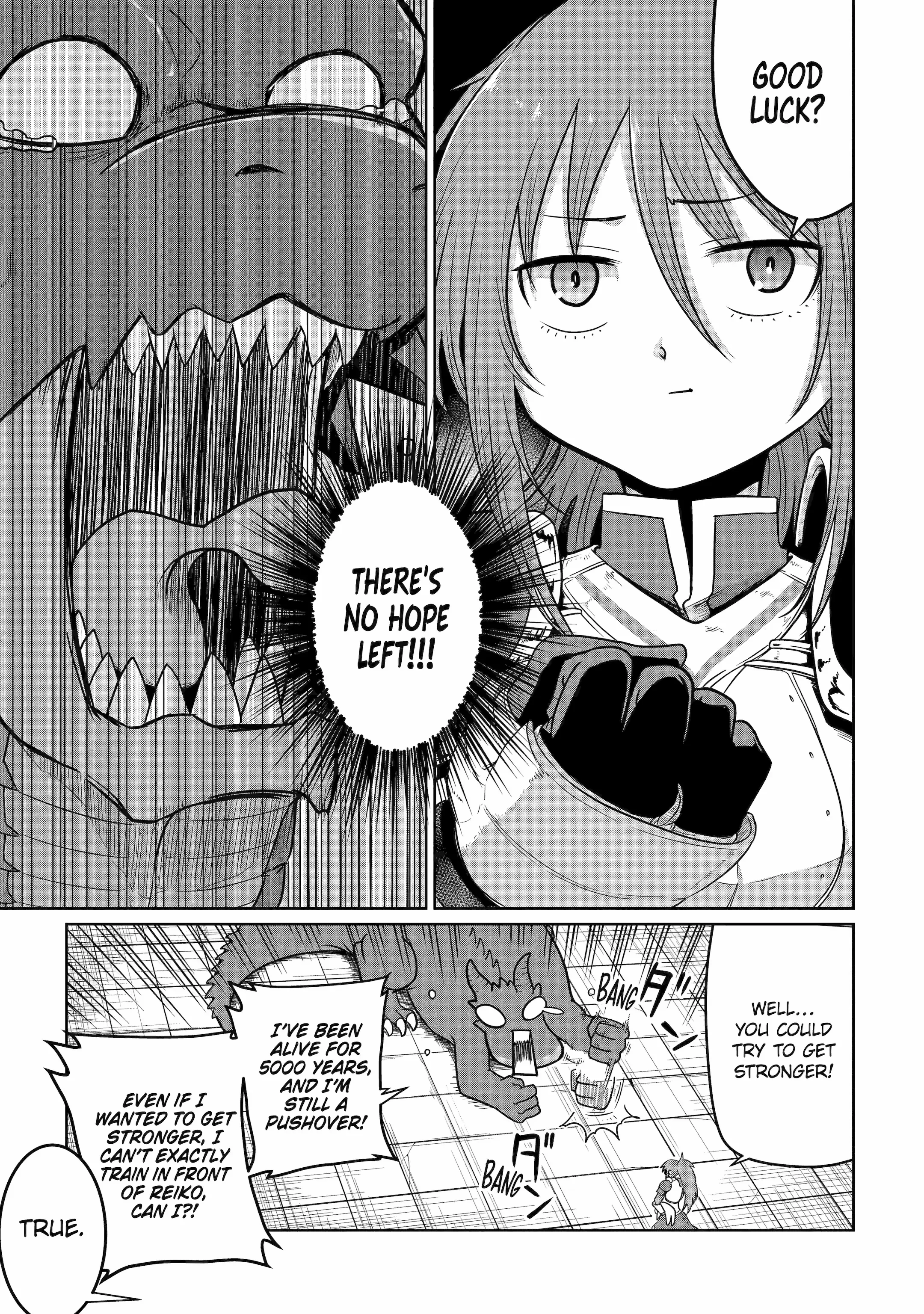 Yowai 5000-Nen No Soushoku Dragon, Iwarenaki Jaryuu Nintei Yada Kono Ikenie, Hito No Hanashi O Kiite Kurenai chapter 4 - page 43