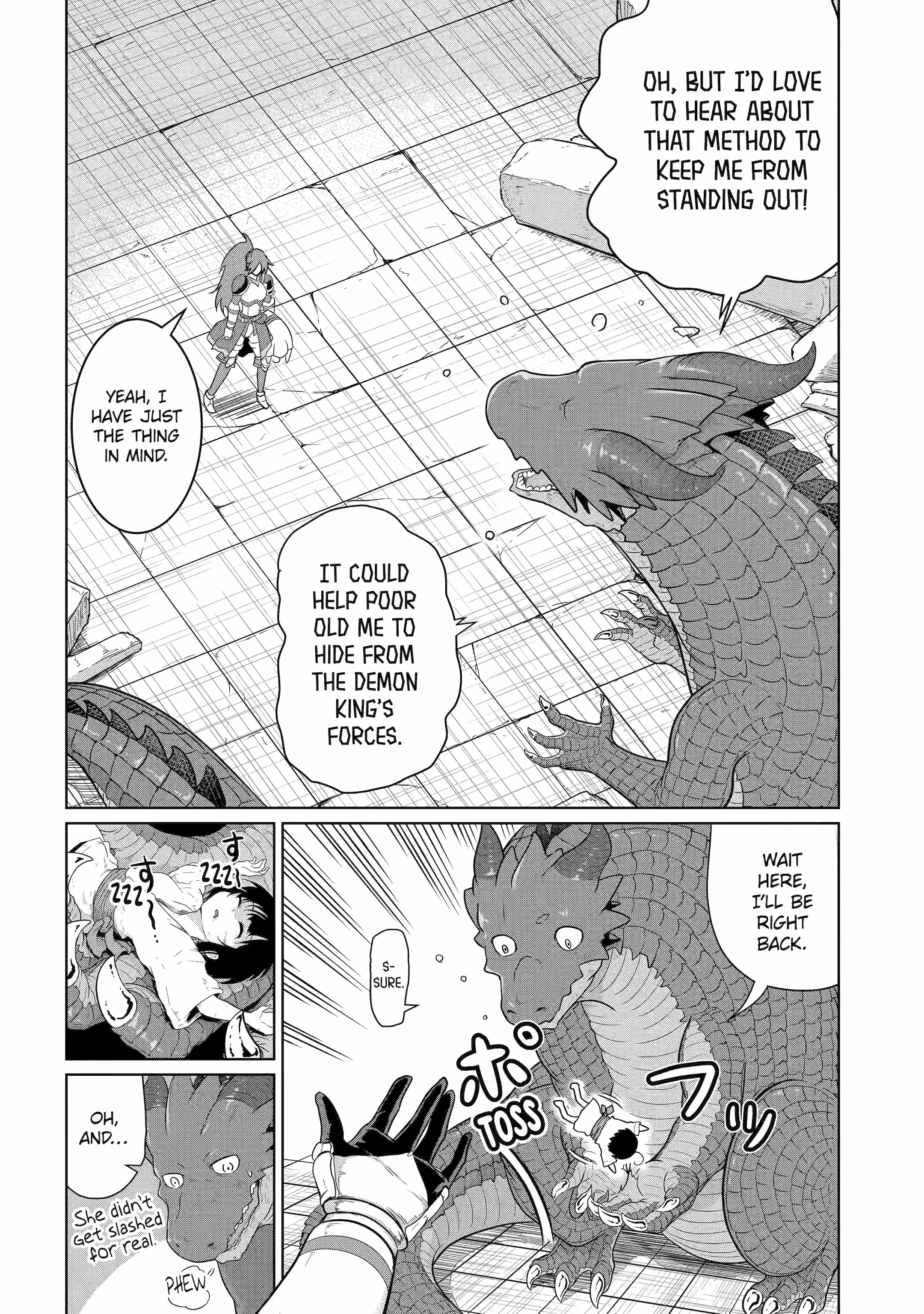 Yowai 5000-Nen No Soushoku Dragon, Iwarenaki Jaryuu Nintei Yada Kono Ikenie, Hito No Hanashi O Kiite Kurenai chapter 4 - page 51