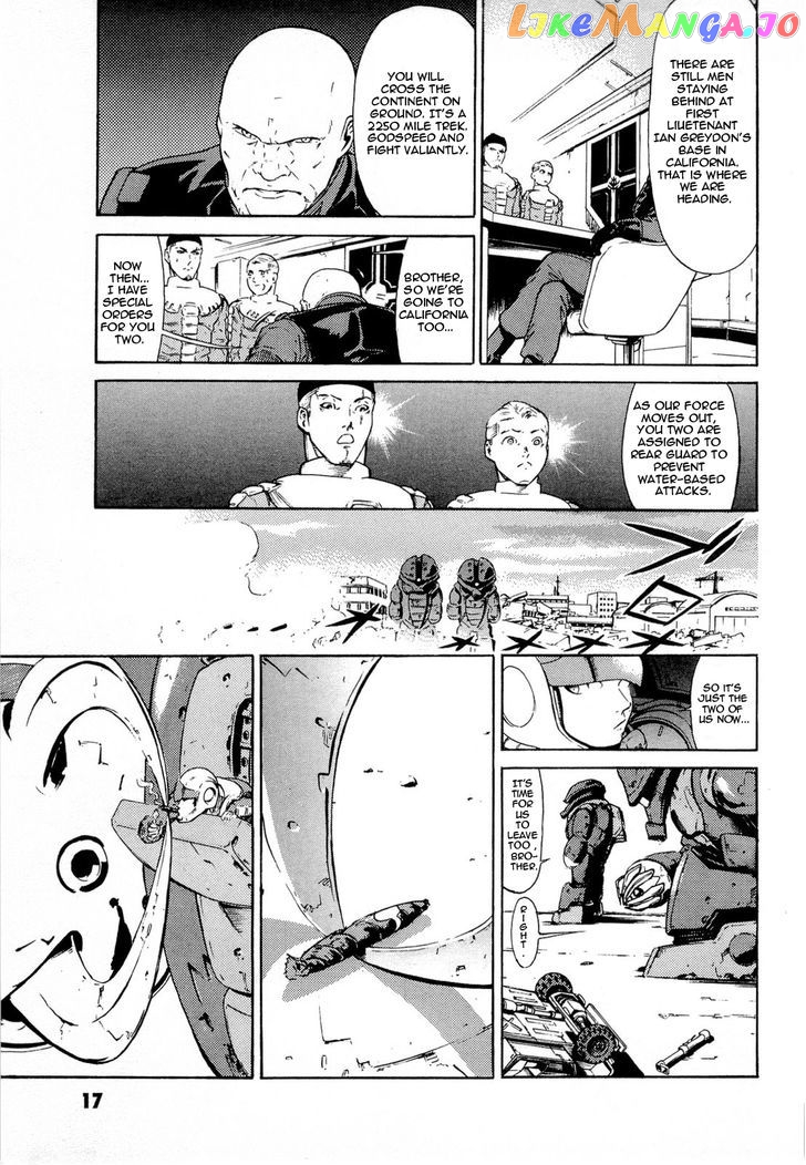 Kidou Senshi Gundam Aggai - Hokubei Oudan 2250 Mile chapter 1 - page 19