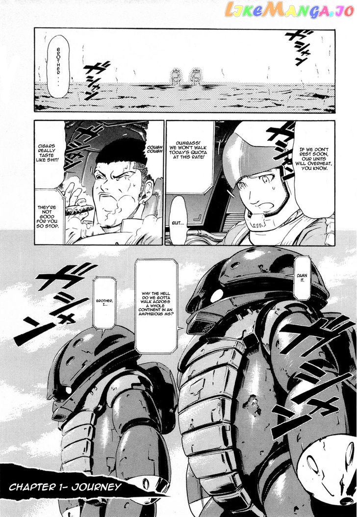 Kidou Senshi Gundam Aggai - Hokubei Oudan 2250 Mile chapter 1 - page 5