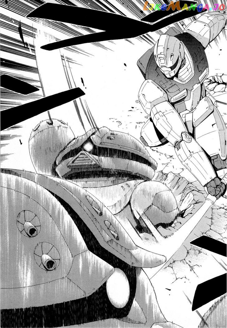 Kidou Senshi Gundam Aggai - Hokubei Oudan 2250 Mile chapter 6 - page 13