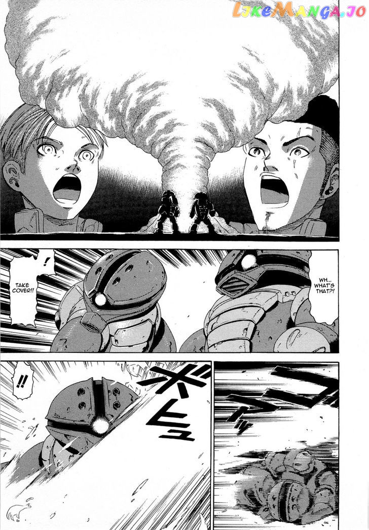 Kidou Senshi Gundam Aggai - Hokubei Oudan 2250 Mile chapter 6 - page 3