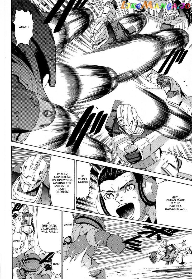 Kidou Senshi Gundam Aggai - Hokubei Oudan 2250 Mile chapter 6 - page 8