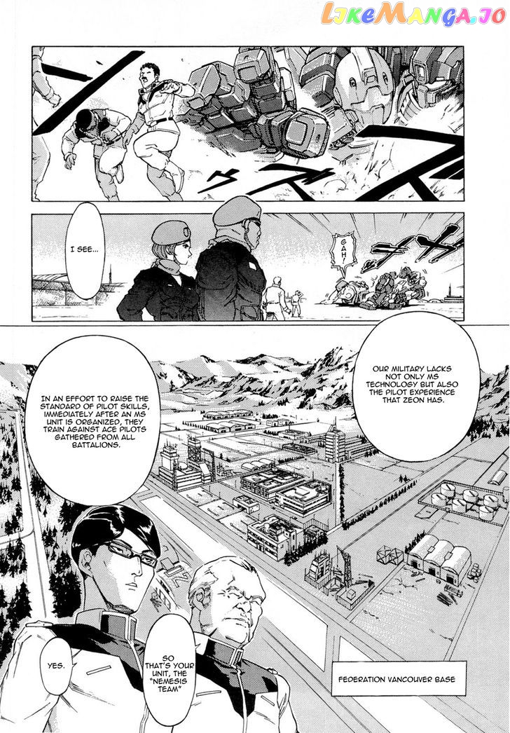 Kidou Senshi Gundam Aggai - Hokubei Oudan 2250 Mile chapter 9 - page 6