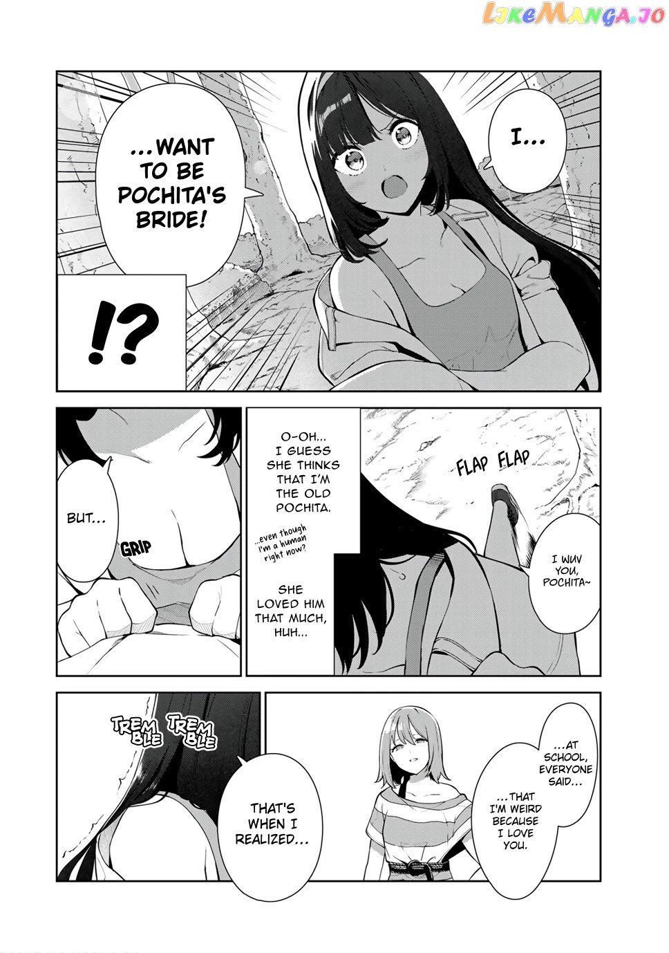 Inu Ni Nattara Suki Na Hito Ni Hirowareta chapter 35 - page 10