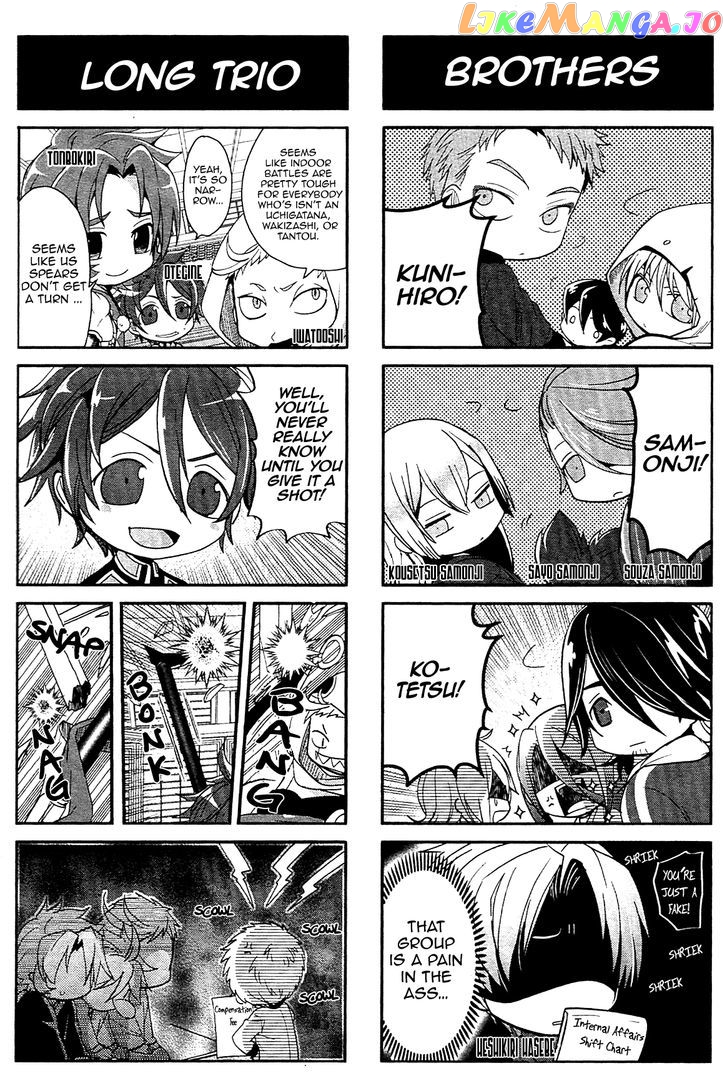 Touken Ranbu 4-koma Anthology chapter 3 - page 7