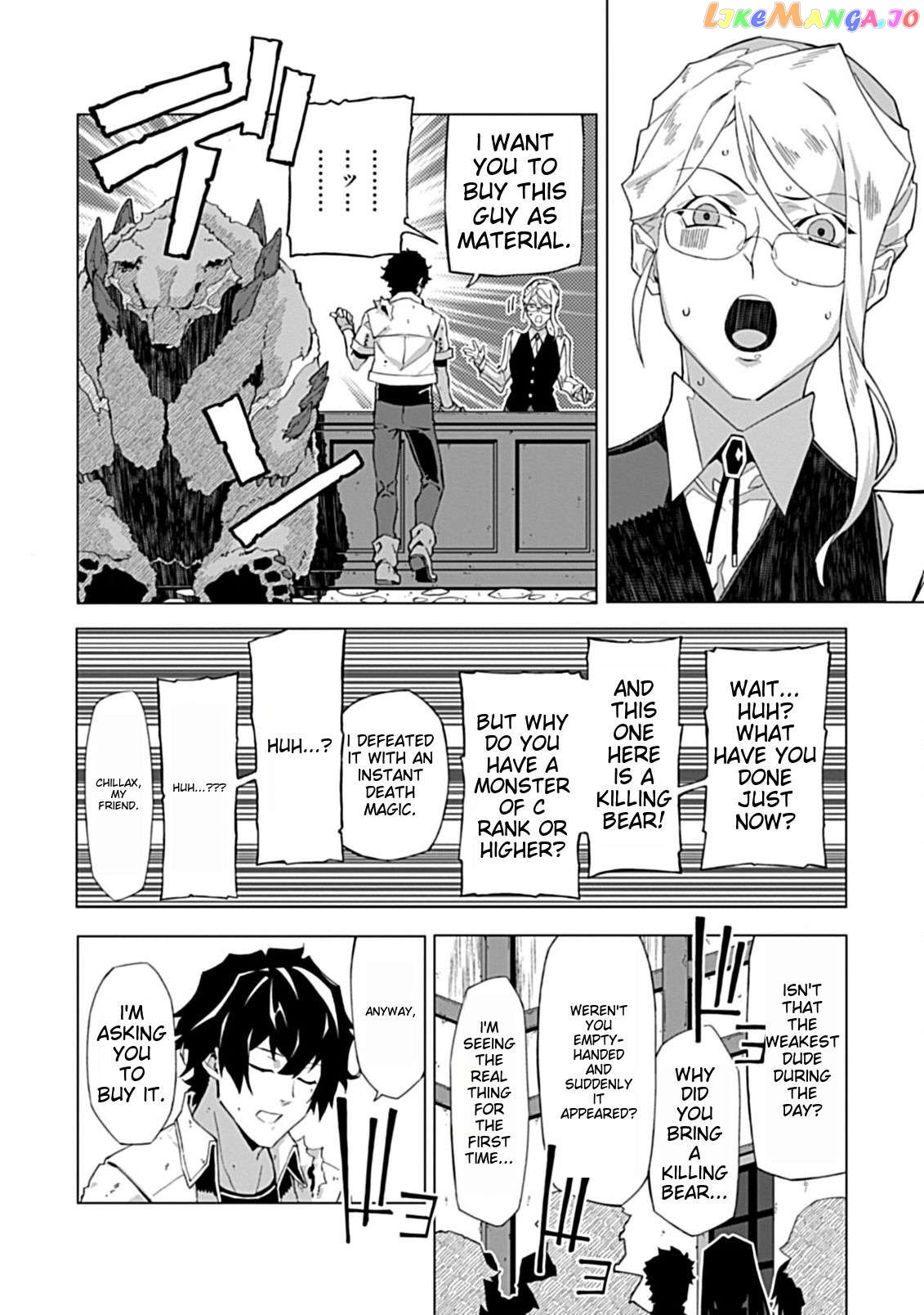 Sokushi To Hametsu No Saijaku Majutsushi Chapter 2.1 - page 10