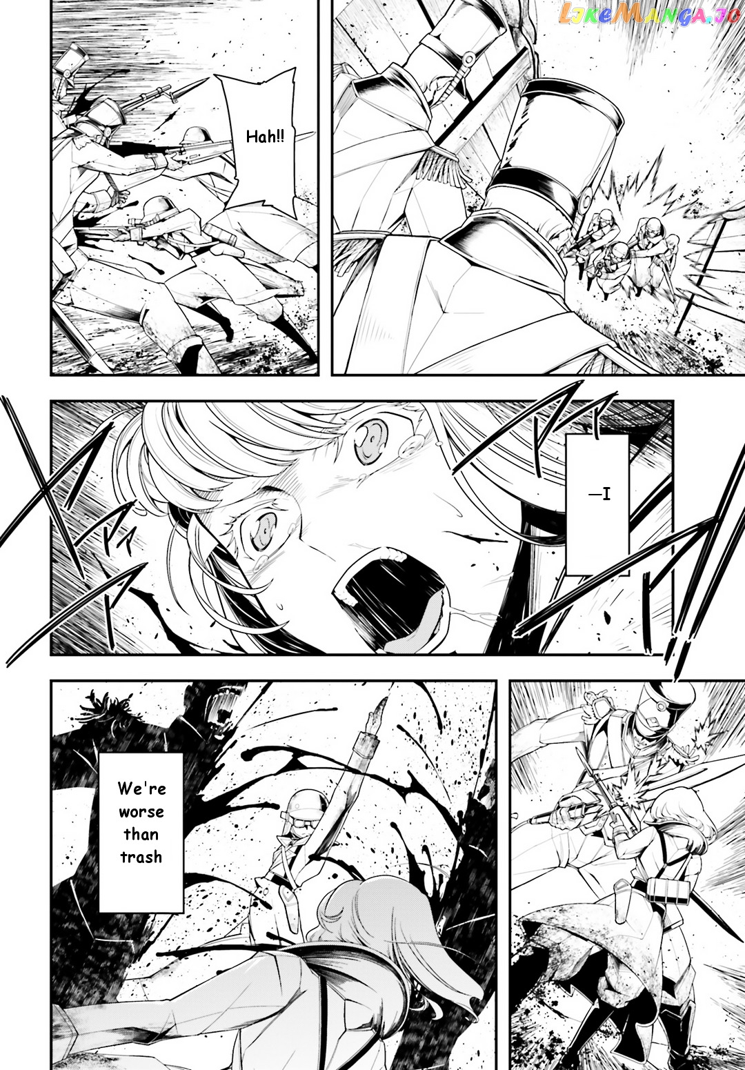 Youjo Senki chapter 3,4 - page 42