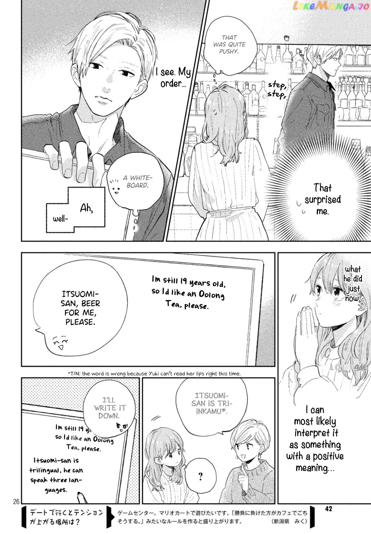 Yubisaki to Renren chapter 1 - page 26