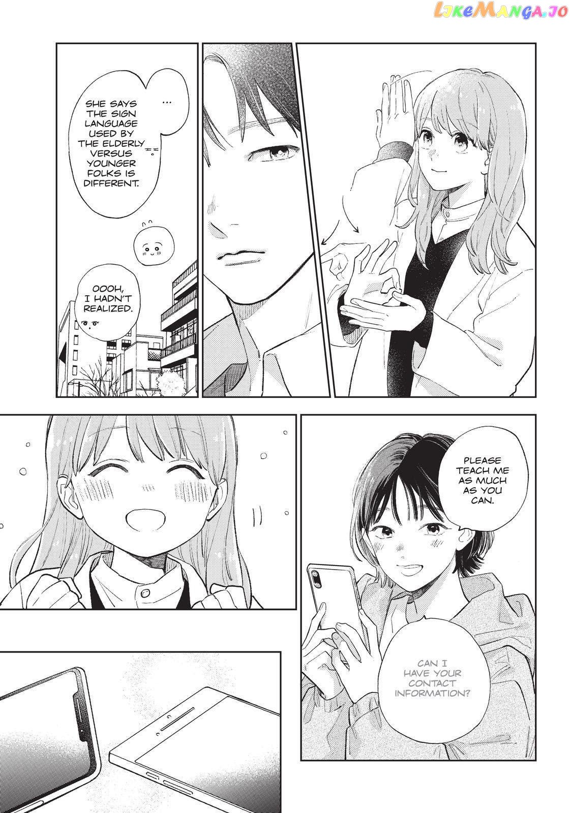 Yubisaki to Renren chapter 11 - page 13