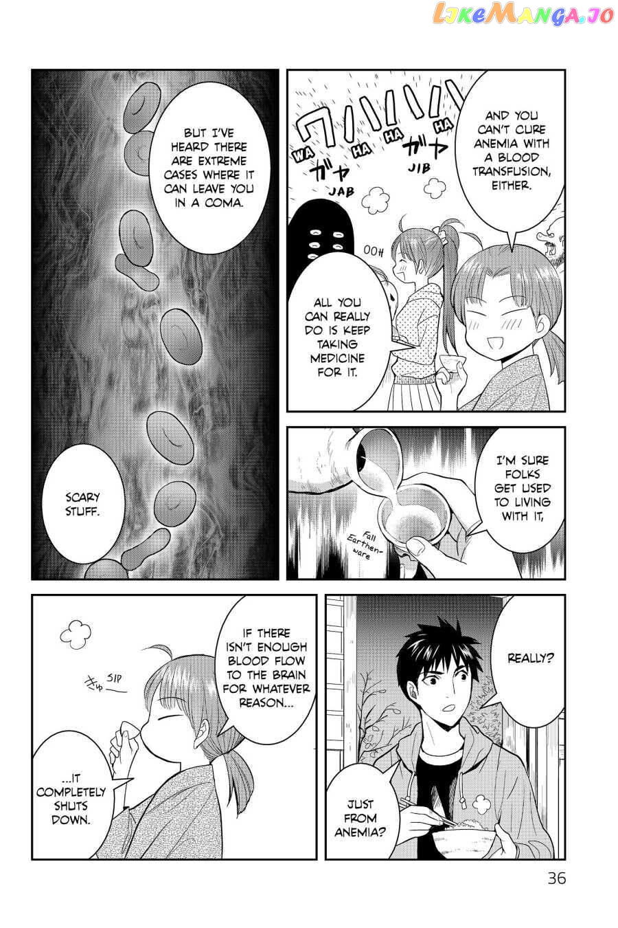 Youkai Apato no Yuuga na Nichijou chapter 46 - page 36