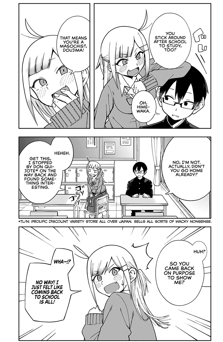 Doujima-Kun Won’T Be Disturbed chapter 3 - page 4