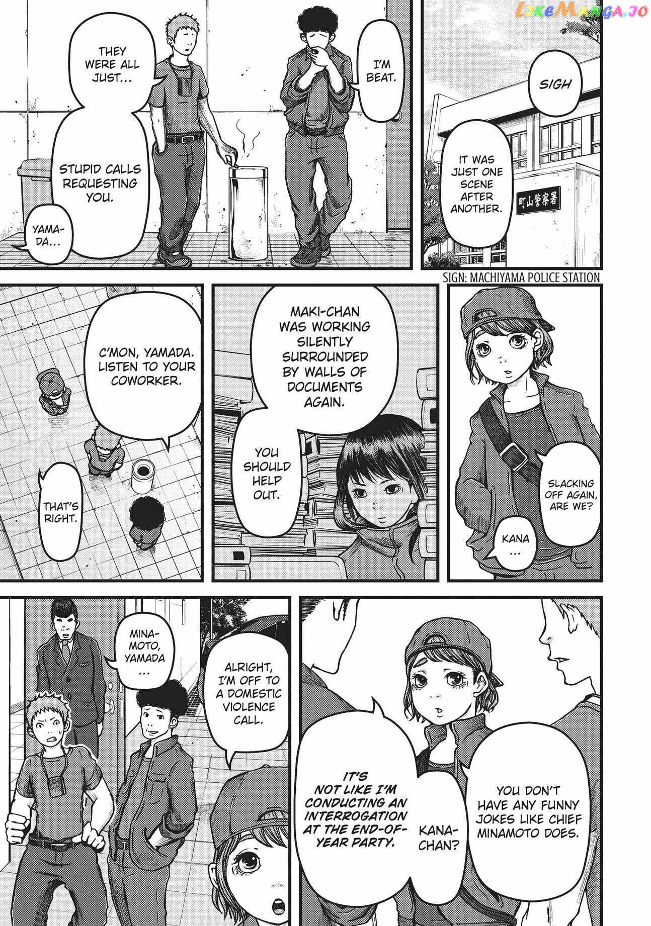 Hakozume: Koban Joshi no Gyakushuu Chapter 31 - page 1