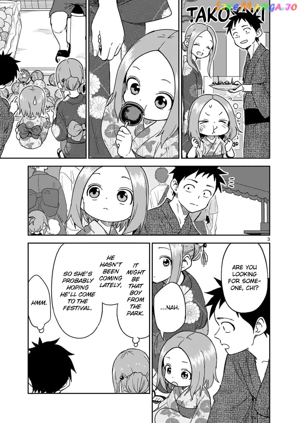 Karakai Jouzu no (Moto) Takagi-san Chapter 295 - page 3