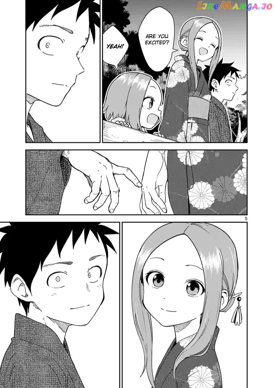 Karakai Jouzu no (Moto) Takagi-san Chapter 295 - page 5