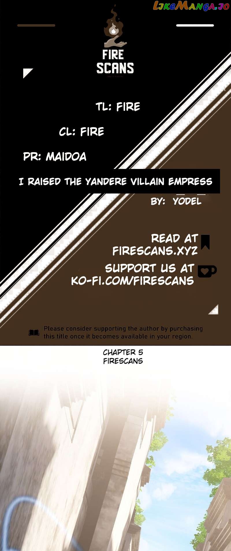 I Raised the Yandere Villain Empress Chapter 5 - page 1