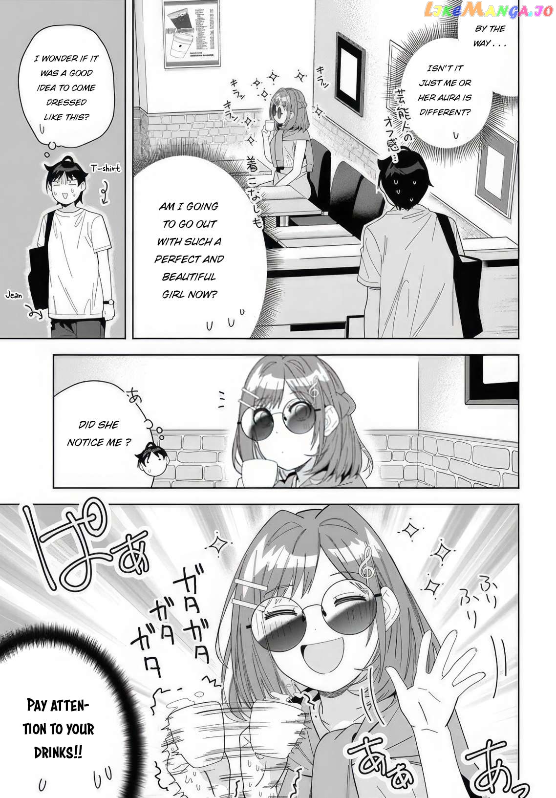 Classmate No Moto Idol Ga, Tonikaku Kyodou Fushin Nan Desu chapter 6 - page 3