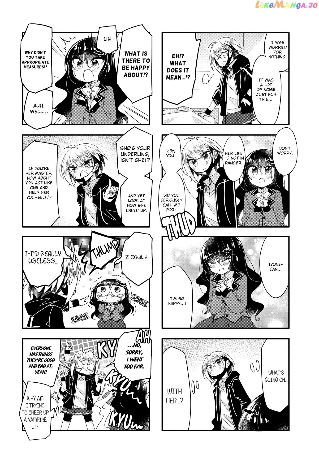 Gyaru To Nekura No Kyuuketsu Kankei Chapter 12 - page 4