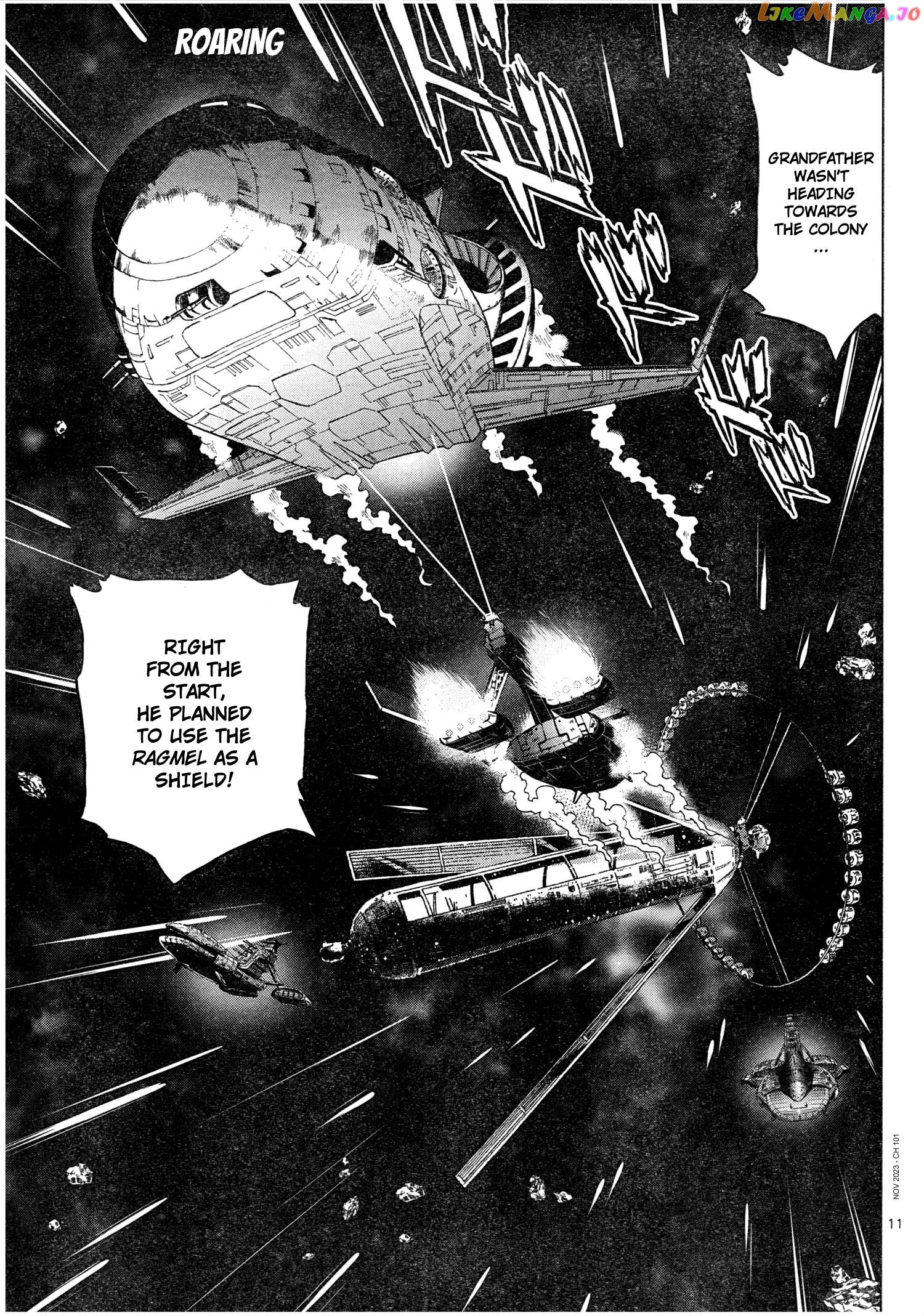 Mobile Suit Gundam Aggressor Chapter 101 - page 11