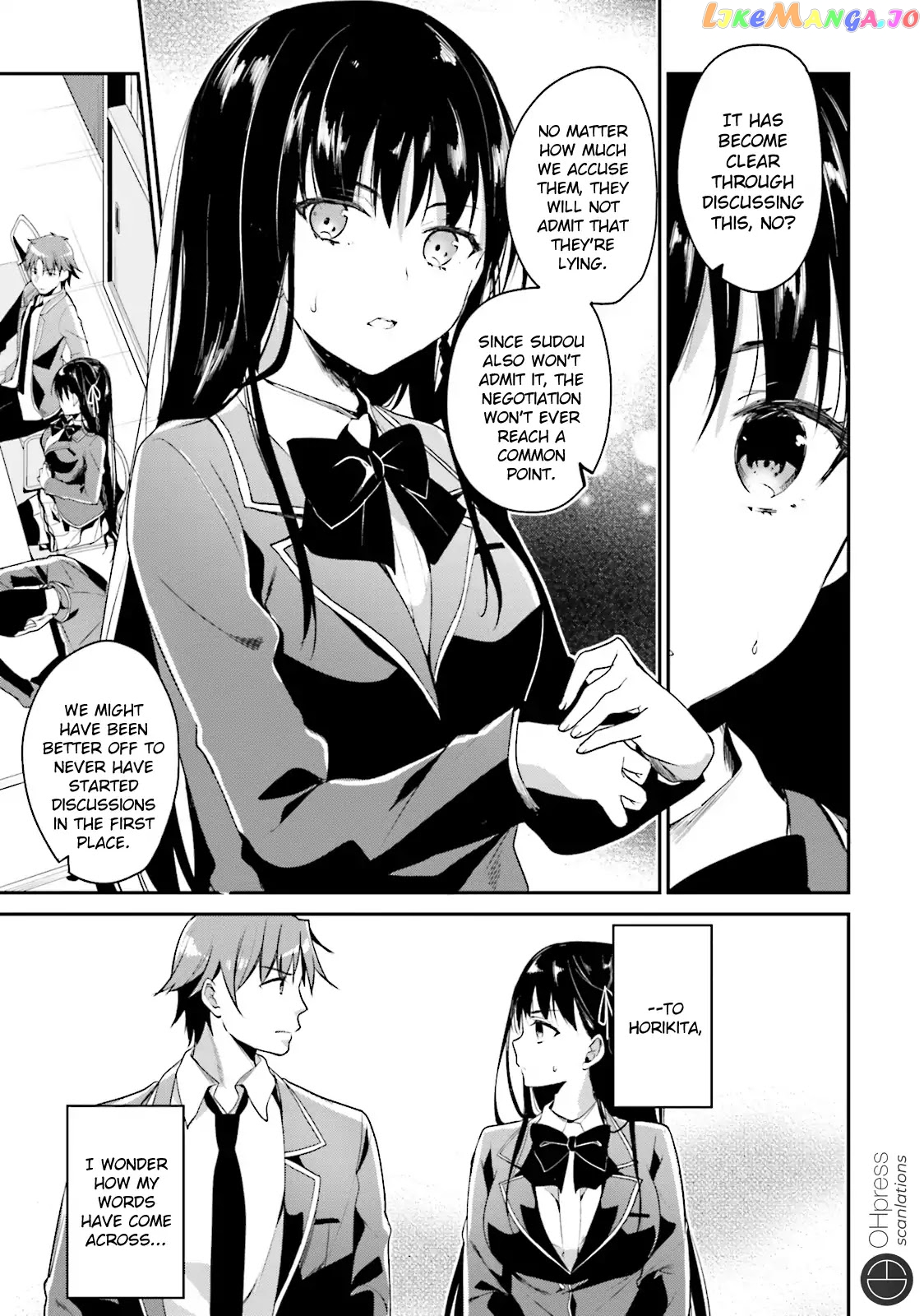 Youkoso Jitsuryoku Shijou Shugi no Kyoushitsu e chapter 13 - page 19