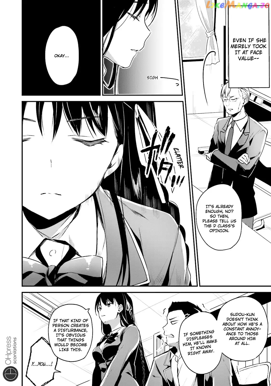 Youkoso Jitsuryoku Shijou Shugi no Kyoushitsu e chapter 13 - page 20