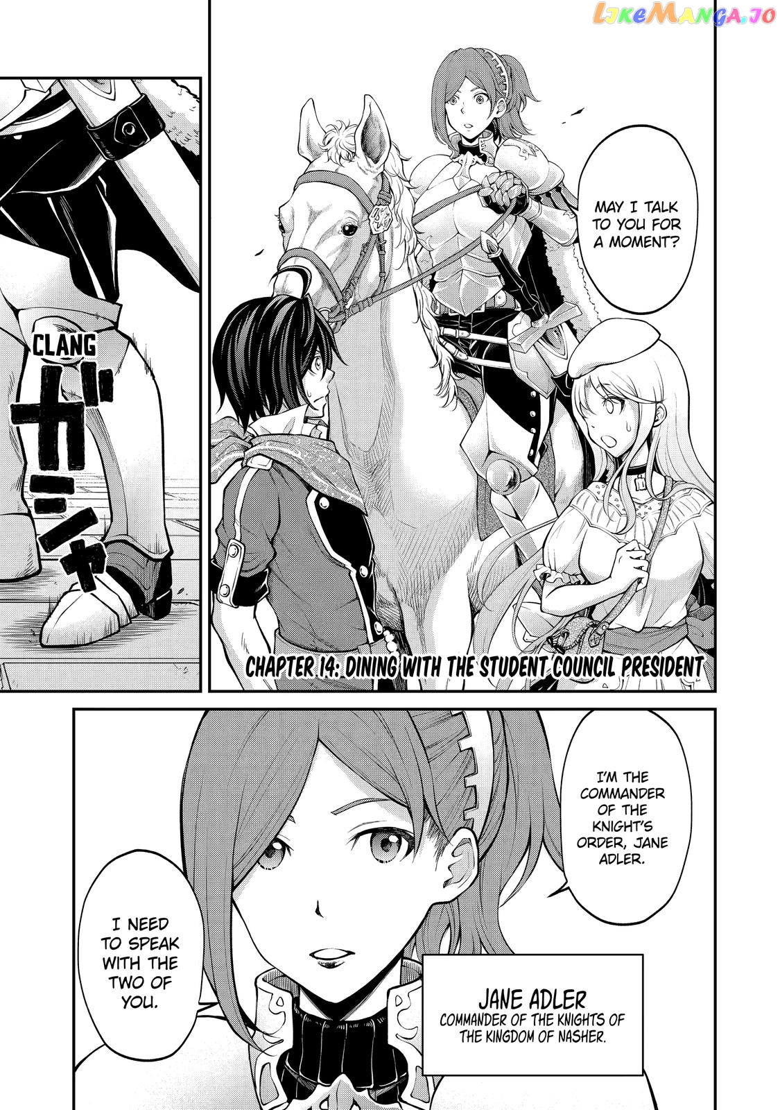 Saisoku Musou no B-kyuu Mahou Tsukai: Ippatsu Utareru Mae ni Senpatsu Uchikaesu! chapter 14 - page 1