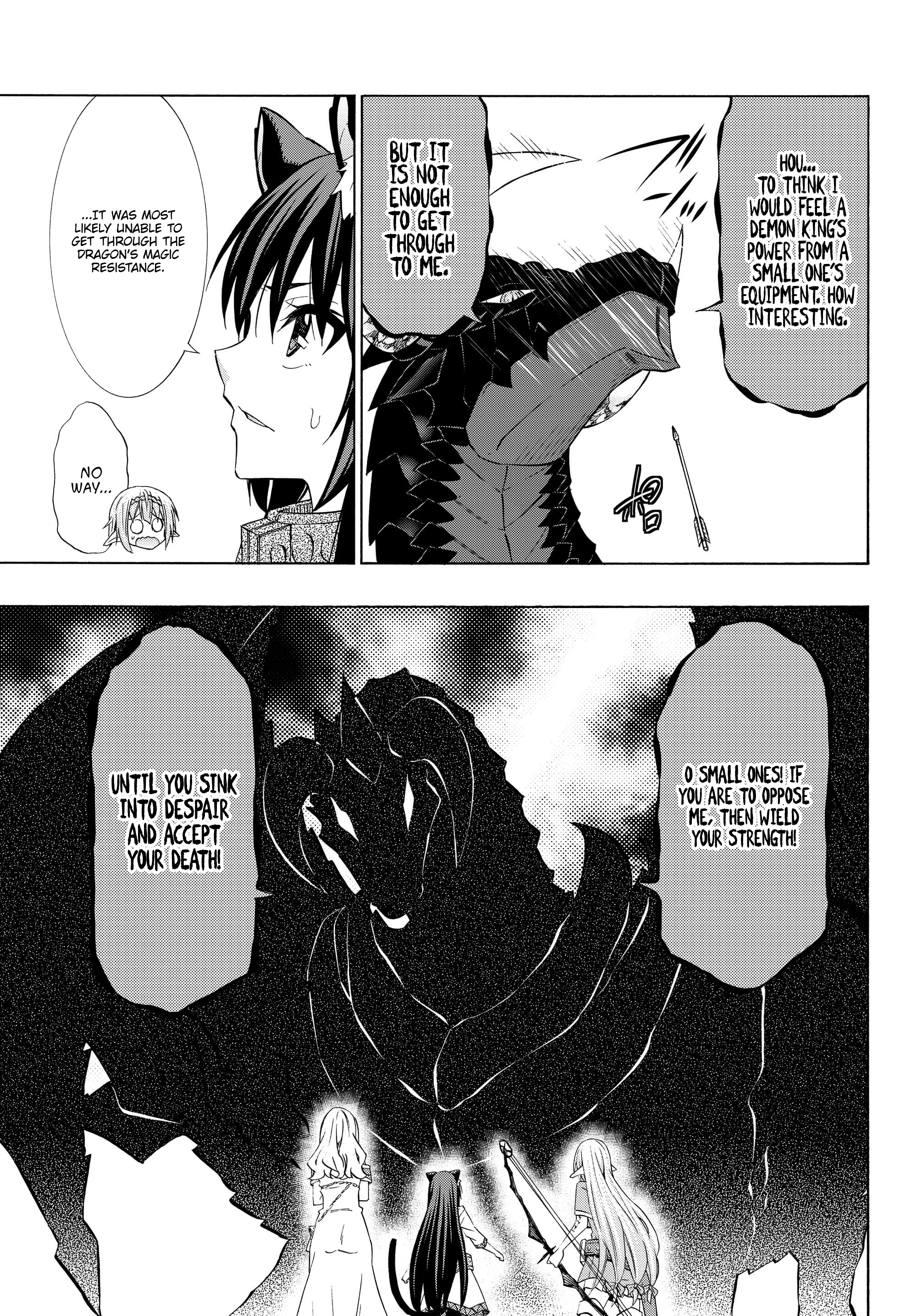 Isekai Maou to Shoukan Shoujo Dorei Majutsu chapter 56.1 - page 4