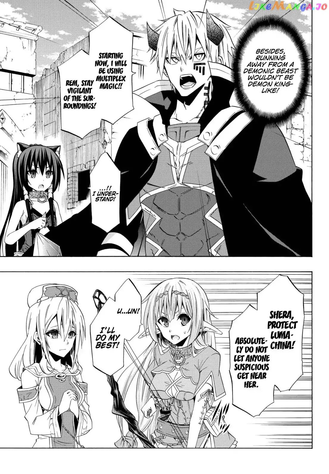 Isekai Maou to Shoukan Shoujo Dorei Majutsu chapter 45.1 - page 9