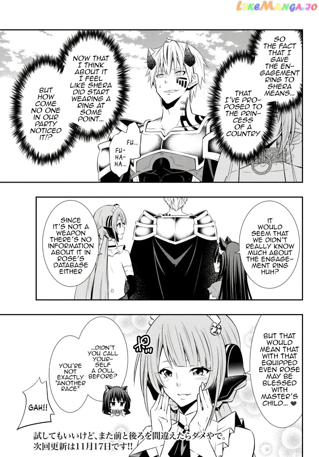 Isekai Maou to Shoukan Shoujo Dorei Majutsu chapter 83.1 - page 21