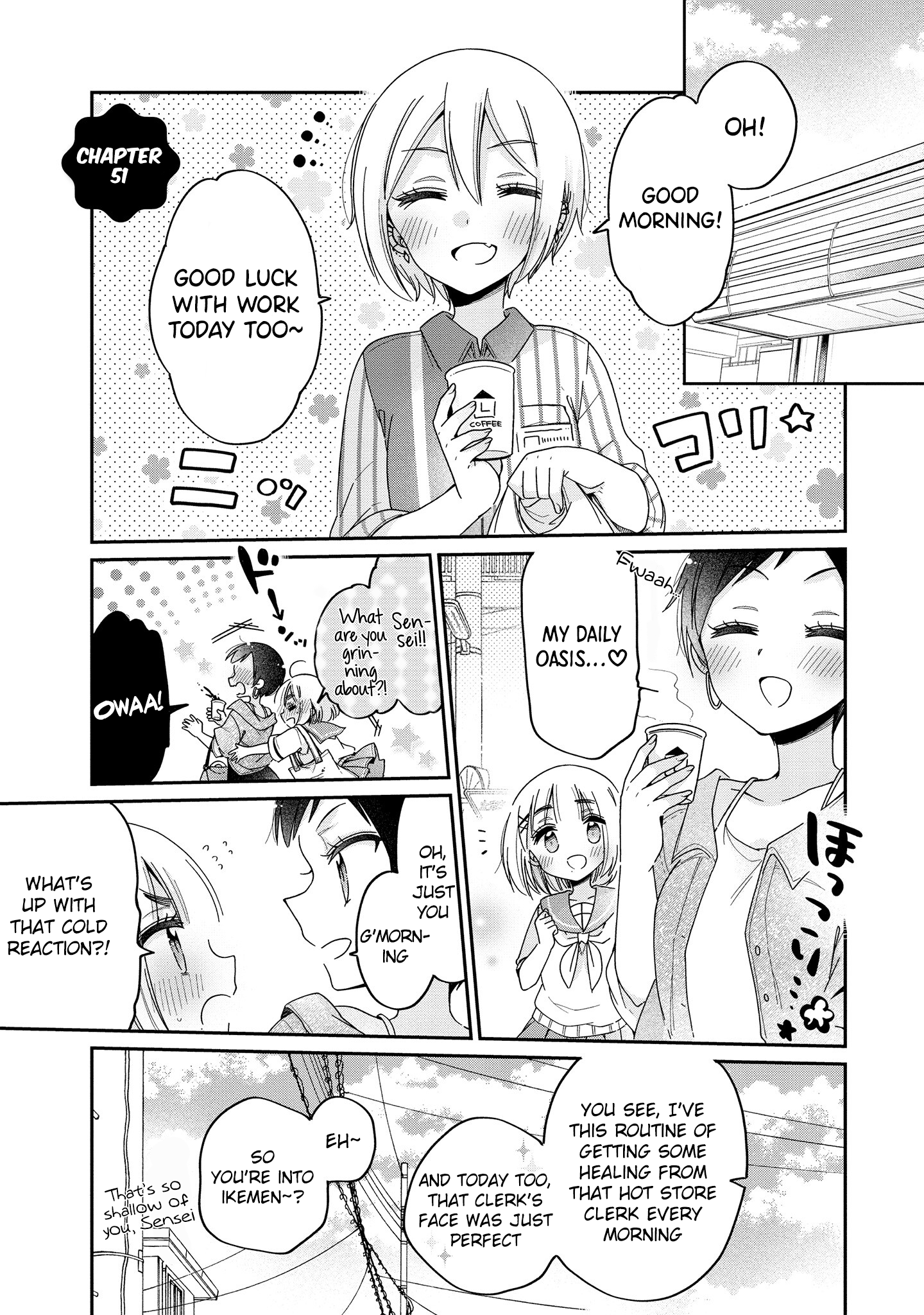 Onee-san wa Joshi Shougakusei ni Kyoumi ga arimasu. chapter 51 - page 2