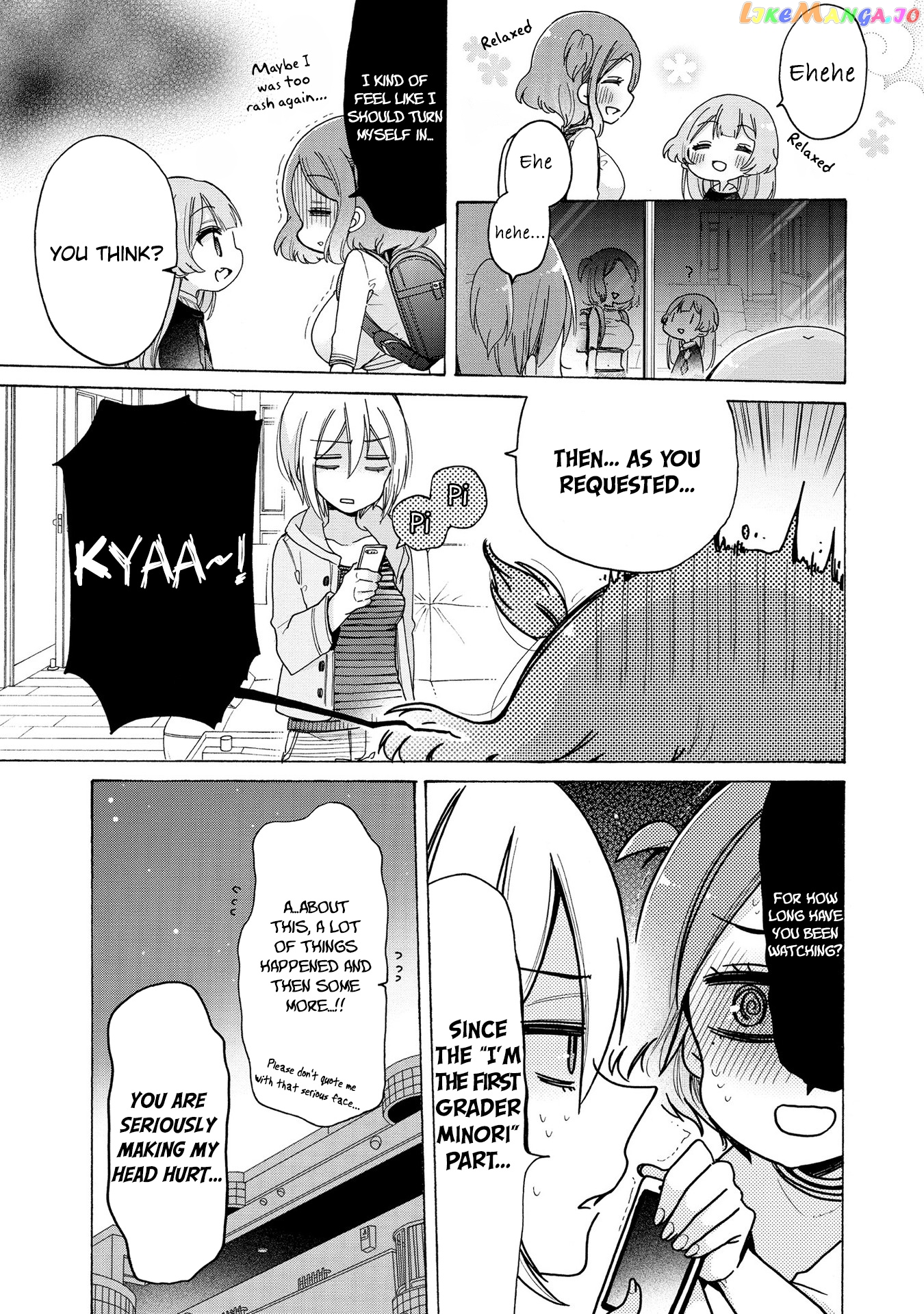 Onee-san wa Joshi Shougakusei ni Kyoumi ga arimasu. chapter 19 - page 20